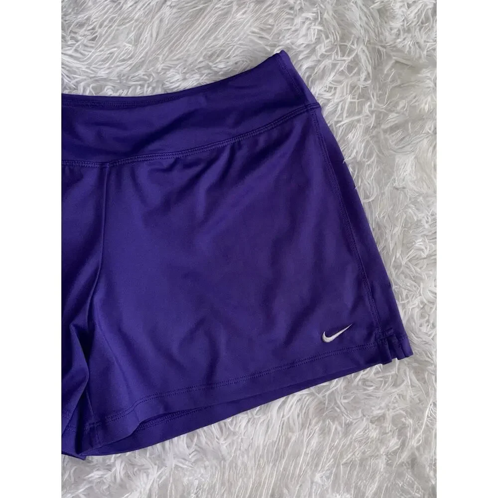 Nike Dri Fit Women’s M Purple Activewear Shorts. Great Pair & Condition